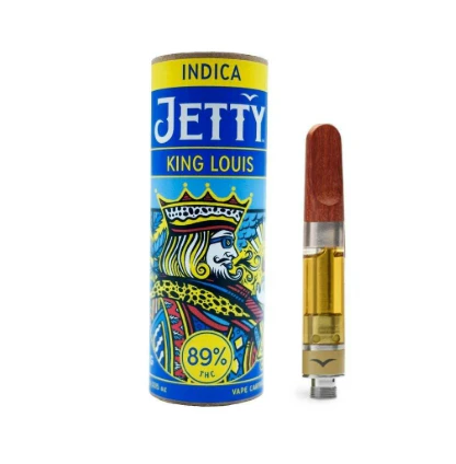 Jetty Extracts - Jetty Extracts - 1g High THC Cartridge - King Louis Main Image