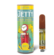 Jetty Extracts - 1g High THC Cartridge - Sour Diesel