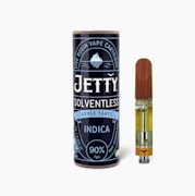 Jetty Extracts - 1g OCal Solventless Cartridge - Hash Burger