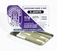 Supernaturals - Wedding Cake x G41 5pk - 3.5g - Preroll