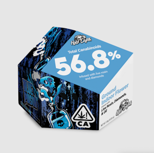 Hard 8th - Hard 8th 3.5G Blue Poison Infused Pre-Ground Indoor Flower