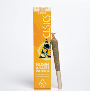 CLSICS - CLSICS - 1.2g Hash Pre Roll - Clockwork Lemon