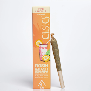 CLSICS - CLSICS - 1.2g Hash Pre Roll - Pink Lemon Up