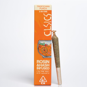 CLSICS - CLSICS - 1.2g Hash Pre Roll - Tropicana Punch