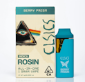 CLSICS - 1g Live Rosin AIO - Berry Prism