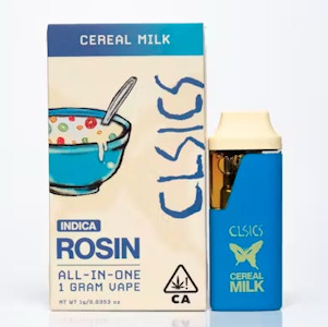 CLSICS - CLSICS - 1g Live Rosin AIO - Cereal Milk
