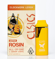 CLSICS - 1g Live Rosin AIO - Clockwork Lemon