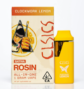 CLSICS - 1g Live Rosin AIO - Clockwork Lemon
