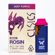 CLSICS - 1g Live Rosin AIO - Deep Purple