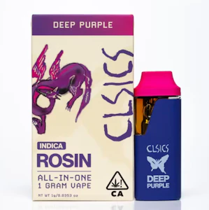 CLSICS - CLSICS - 1g Live Rosin AIO - Deep Purple