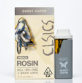CLSICS - 1g Live Rosin AIO - Ghost Vapor