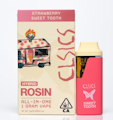 CLSICS - 1g Live Rosin AIO - Strawberry Sweet Tooth