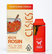 CLSICS - 1g Live Rosin AIO - Tropicana Punch
