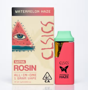 CLSICS - 1g Live Rosin AIO - Watermelon Haze