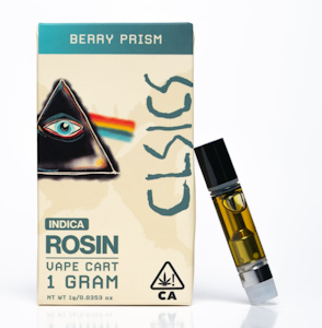 CLSICS - CLSICS - 1g Live Rosin Cartridge - Berry Prism