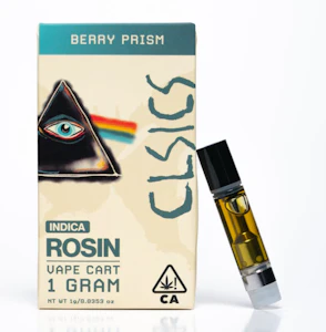 CLSICS - CLSICS - 1g Live Rosin Cartridge - Berry Prism
