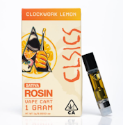 CLSICS - 1g Live Rosin Cartridge - Clockwork Lemon