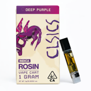 CLSICS - 1g Live Rosin Cartridge - Deep Purple