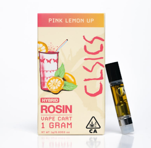 CLSICS - CLSICS - 1g Live Rosin Cartridge - Pink Lemon Up