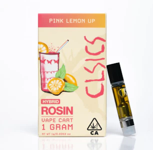 CLSICS - CLSICS - 1g Live Rosin Cartridge - Pink Lemon Up
