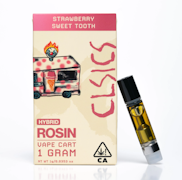 CLSICS - 1g Live Rosin Cartridge - Sweet Tooth