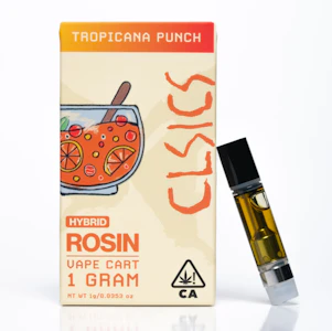CLSICS - CLSICS - 1g Live Rosin Cartridge - Tropicana Punch