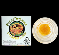 CREME DE CANNA: Peach Flambe Fresh Frozen Live Resin Sugar 1g (S)