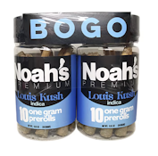 Louis Kush - Multi Prerolls - 10pk - X2 - 10g