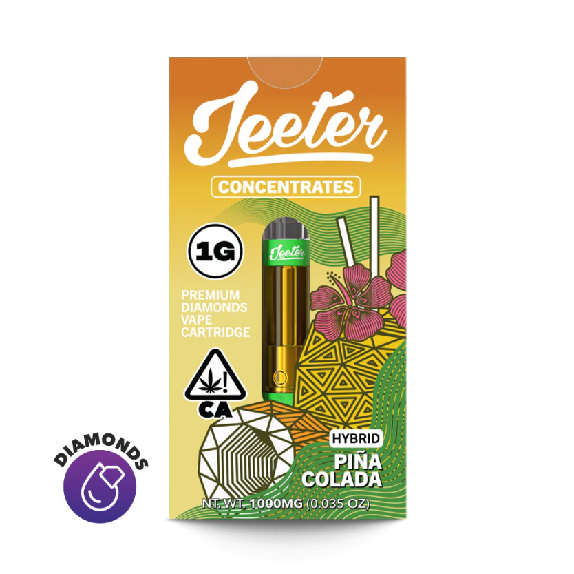 Jeeter - Jeeter Juice - 1g Liquid Diamonds Cart - Pina Colada Main Image