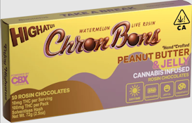 Peanut Butter & Jelly Chron Bons - Highatus Rosin Chocolates