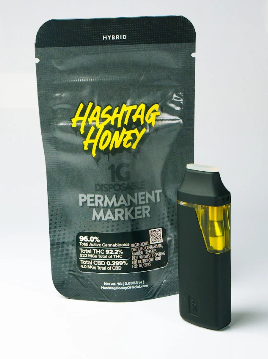 Hashtag Honey - Hashtag Honey | Vape AIO | Permanent Marker | 1g Main Image