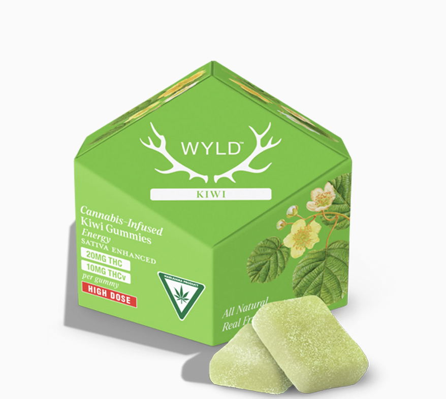 WYLD | Kiwi Sativa Enhanced Gummies