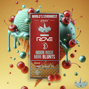Presidential Moon Rock Mini Blunts 3pk 2.1g - Cherry Gelato 36%