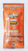 Presidential Moon Rock Prerolls 3pk 1.5g - Orange Pushpop 40%