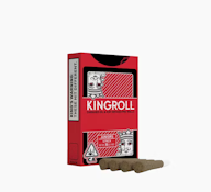 KINGROLL 3G Super Silver Haze x Green Crack Infused Preroll 4pk