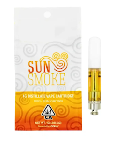 SUNSMOKE - SunSmoke - Strawberry Jam - Vape Cart - 1g