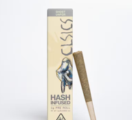 CLSICS 1G Ghost Vapor Hash Infused Preroll