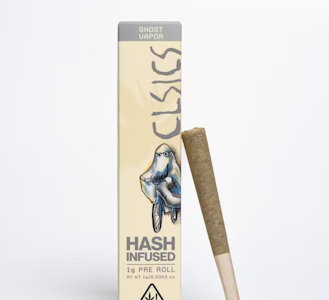 CLSICS - CLSICS 1G Ghost Vapor Hash Infused Preroll