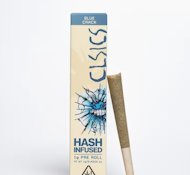 CLSICS 1G Blue Crack Hash Infused Preroll