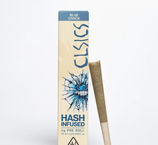 CLSICS - CLSICS 1G Blue Crack Hash Infused Preroll