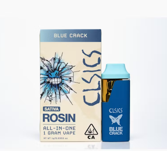 CLSICS - CLSICS 1G AIO Blue Crack Rosin Disposable