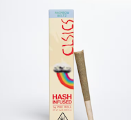CLSICS 1G Rainbow Beltz Hash Infused Preroll