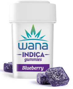 Wana | Edible | Gummies - Blueberry | 100mg,10