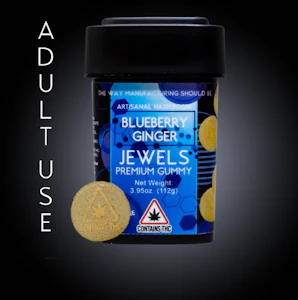 The Hashery - 10-pk | Blueberry Ginger Jewels | 100mg