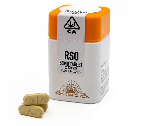 Emerald Bay Extracts - Rolls Choice | 1000mg | 20pack 50mg Tablets | Emerald Bay Main Image