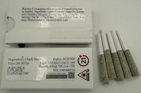 AGL - Dogwalkers 5 Pack Minis Slapz (H) 00716