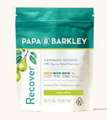 Pear Apple Recover | 100mg CBD/ 100mg THC/ 100mg CBG Gummy Pack | Papa & Barkley