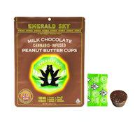 Emerald Sky | Peanut Butter Cups | 20pk [5mg/100mg] | Hybrid