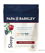 Berry Pomegrante | 100mg | Sleep Releaf CBN Gummies | Papa & Barkley