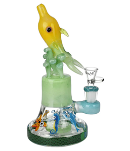 Glass - Yellow Dolphin LOOKAH